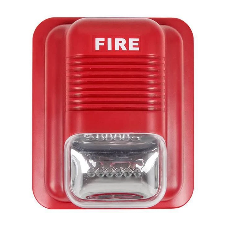 LED Fire Strobe Siren Alarm