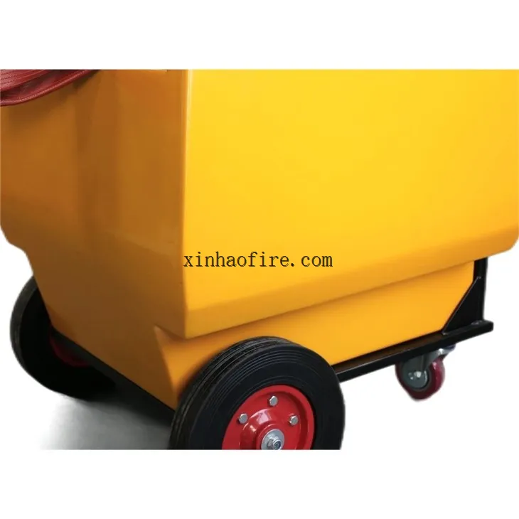 150L Fire Trolley Extinguisher With Tank